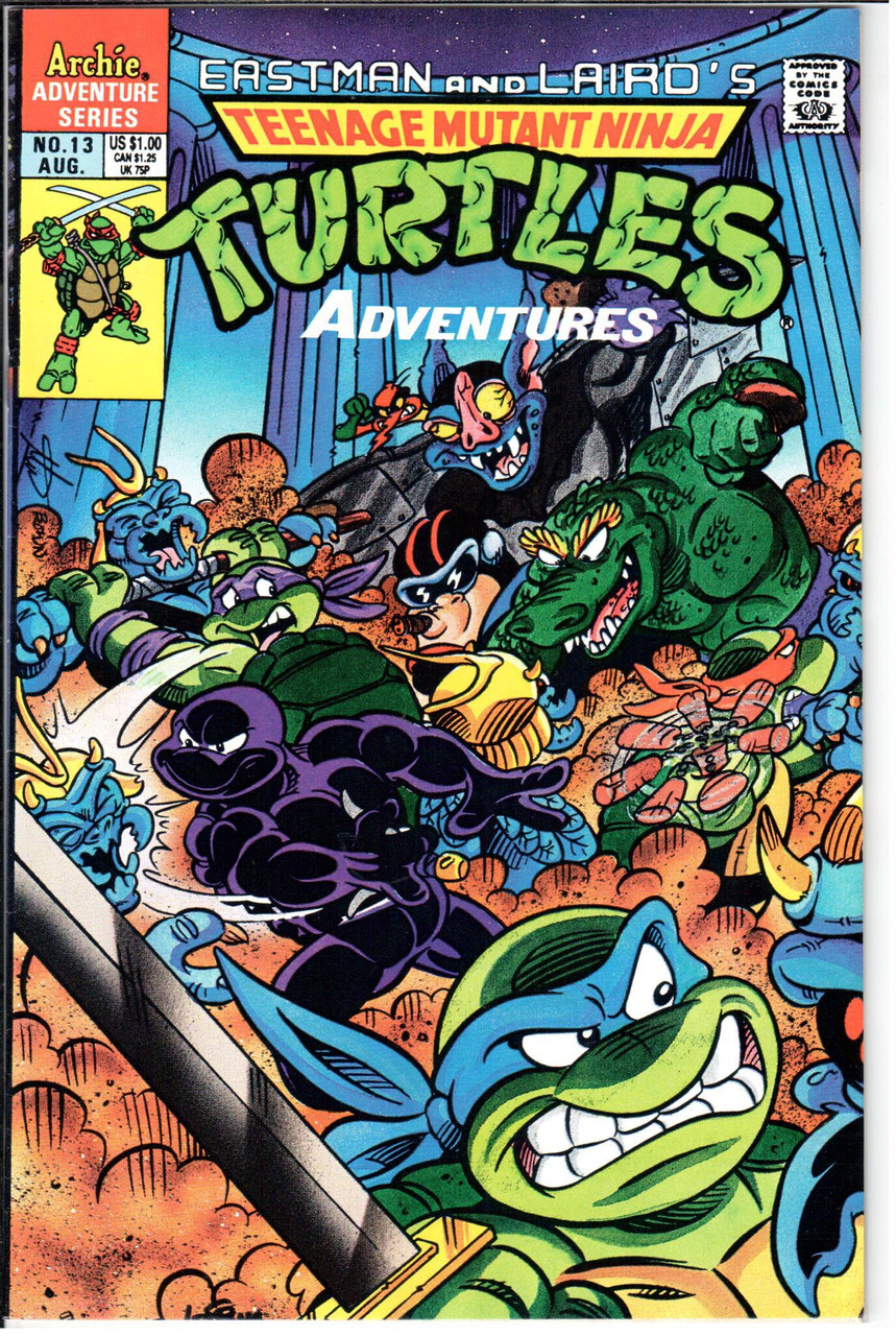 TMNT Adventures (1989 Series) #13 NM- 9.2