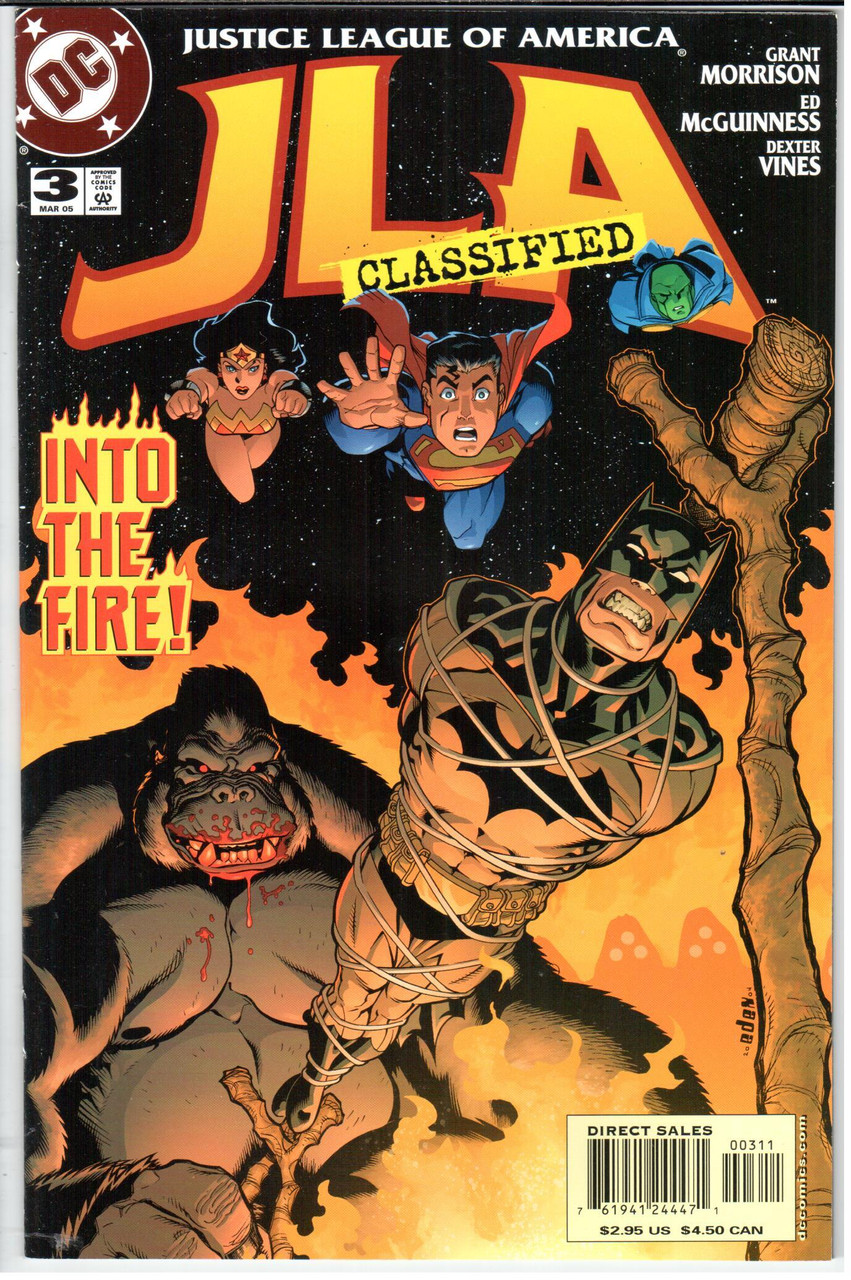 JLA Classified (2005 Series) #3 NM- 9.2