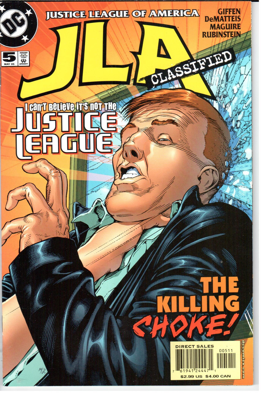 JLA Classified (2005 Series) #5 NM- 9.2