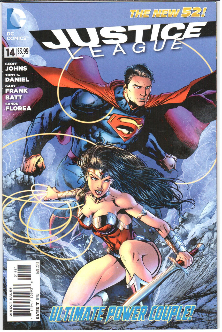 Justice League (2011 Series) #14B 1:25 Variant NM- 9.2