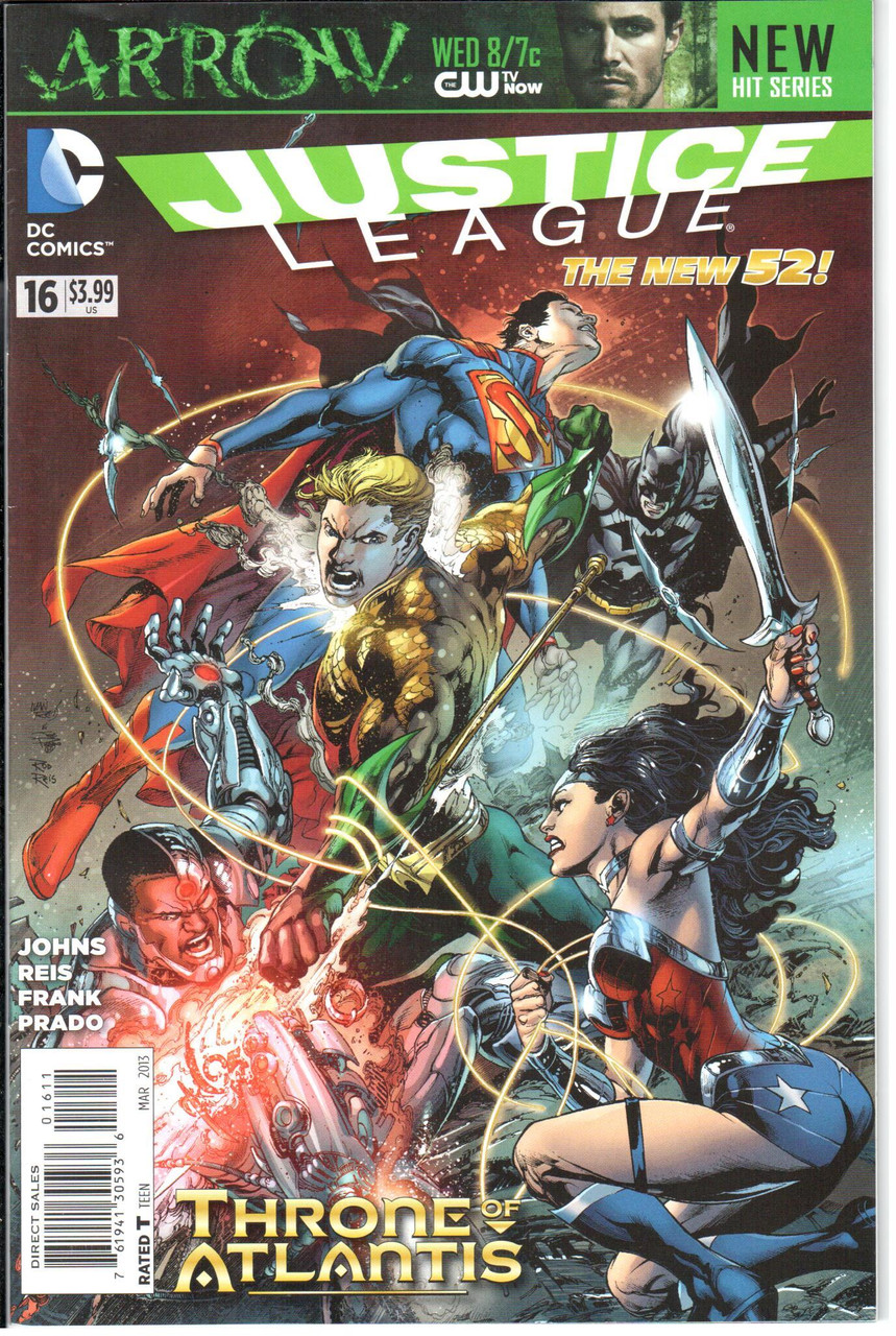 Justice League (2011 Series) #16 NM- 9.2