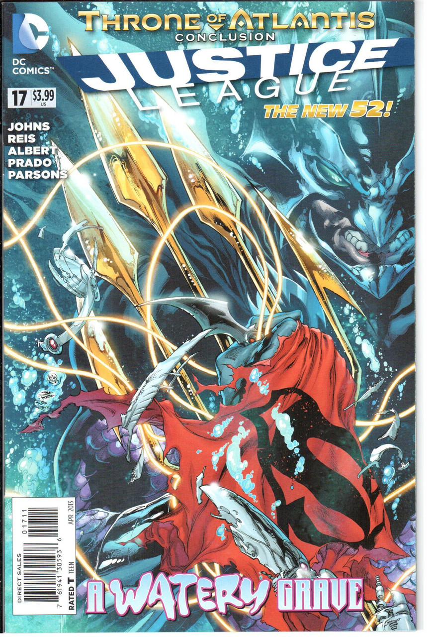 Justice League (2011 Series) #17 NM- 9.2