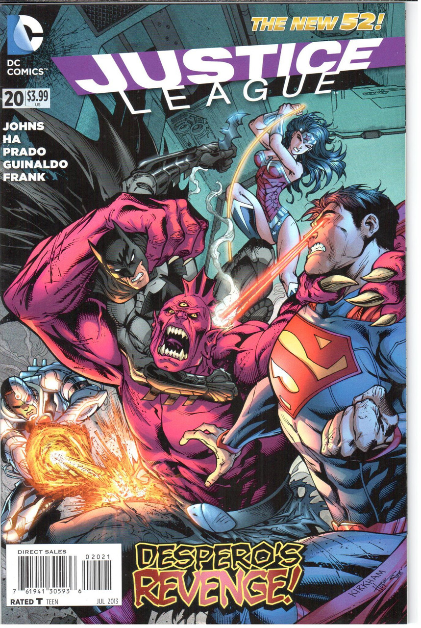 Justice League (2011 Series) #20 1:25 Variant NM- 9.2