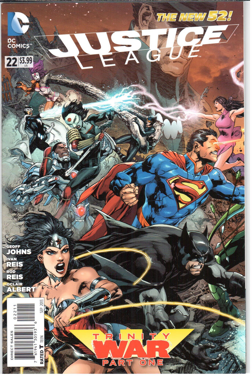 Justice League (2011 Series) #22 NM- 9.2