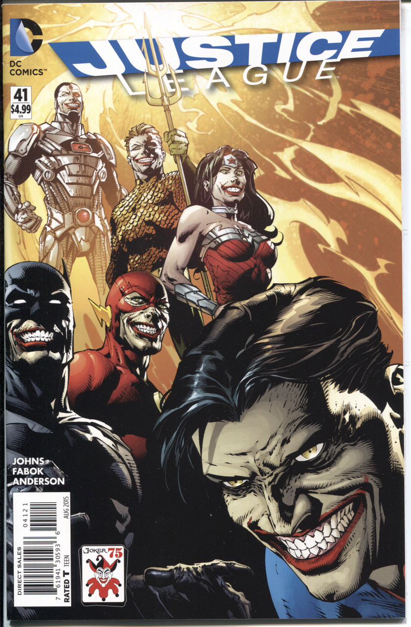 Justice League (2011 Series) #41 Joker Variant NM- 9.2