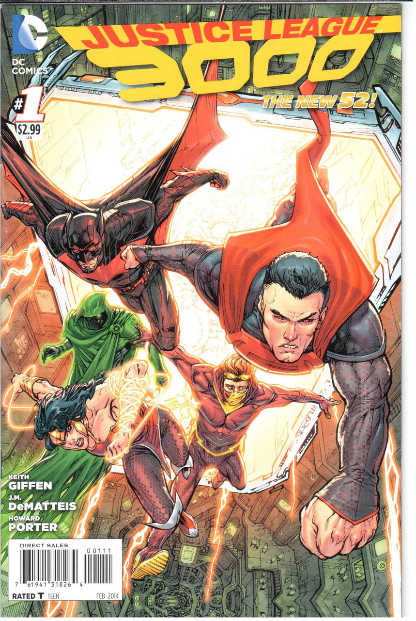 Justice League 3000 (2014 Series) #1 NM- 9.2
