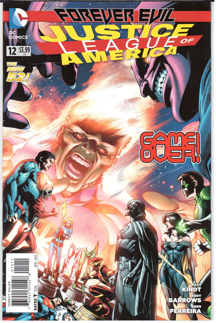 Justice League America (2011 Series) #12 NM- 9.2