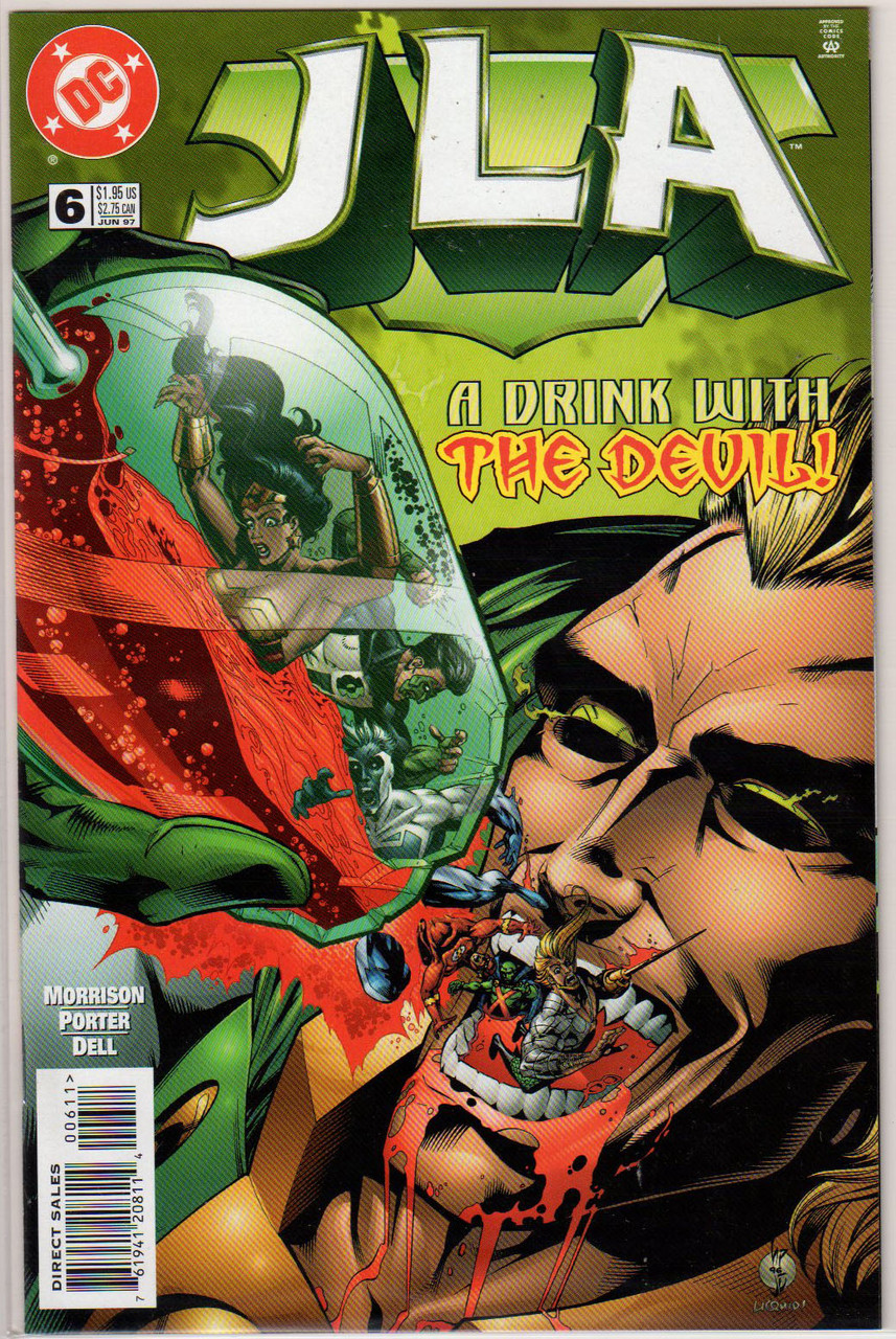 JLA (1997 Series) #6 NM- 9.2