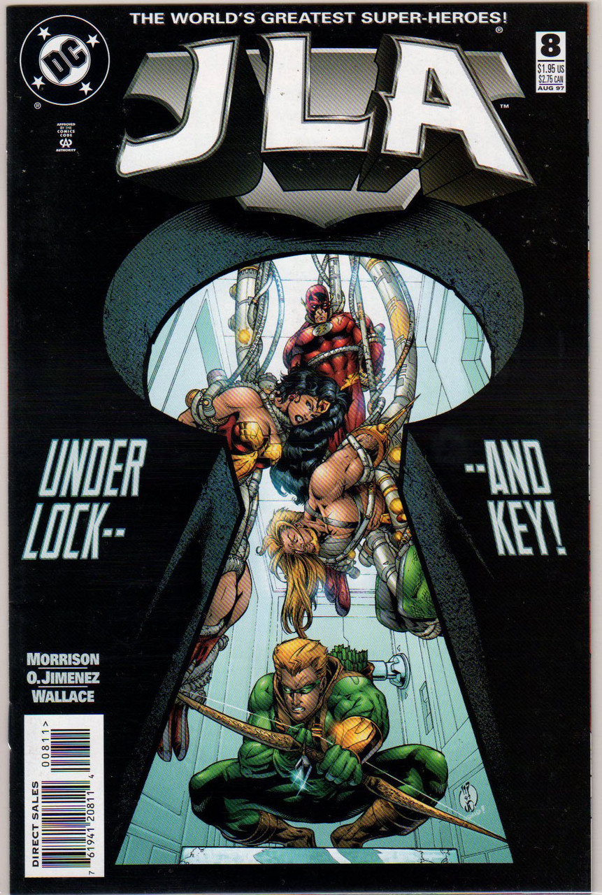 JLA (1997 Series) #8 NM- 9.2