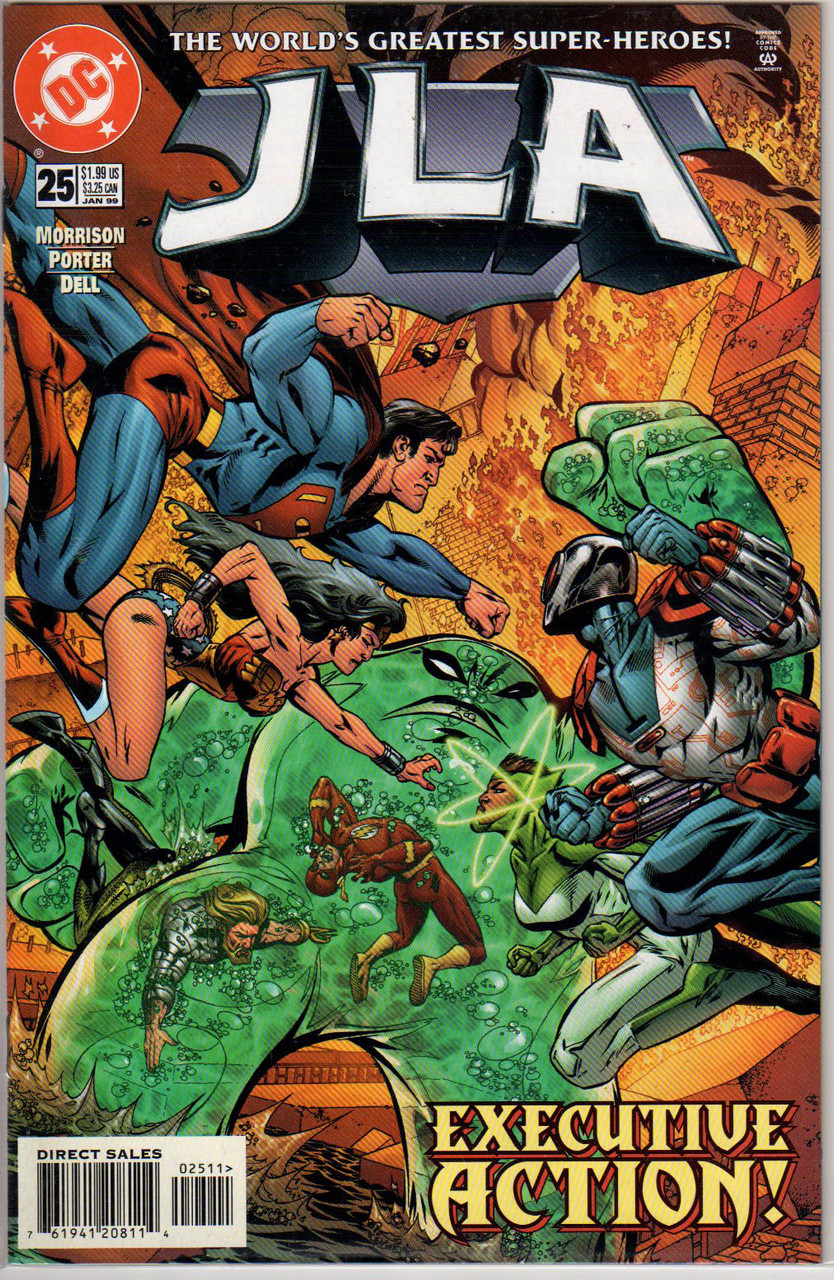 JLA (1997 Series) #25 NM- 9.2