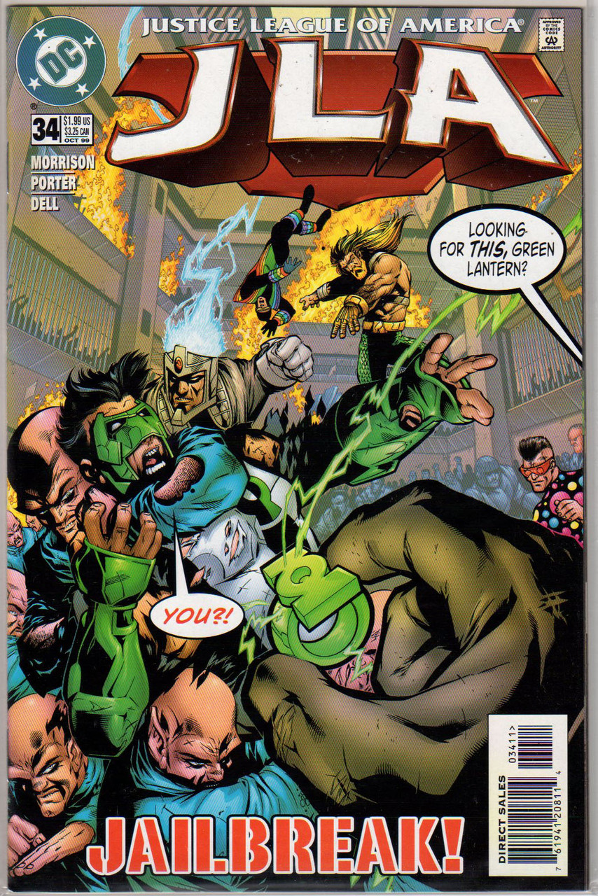 JLA (1997 Series) #34 NM- 9.2