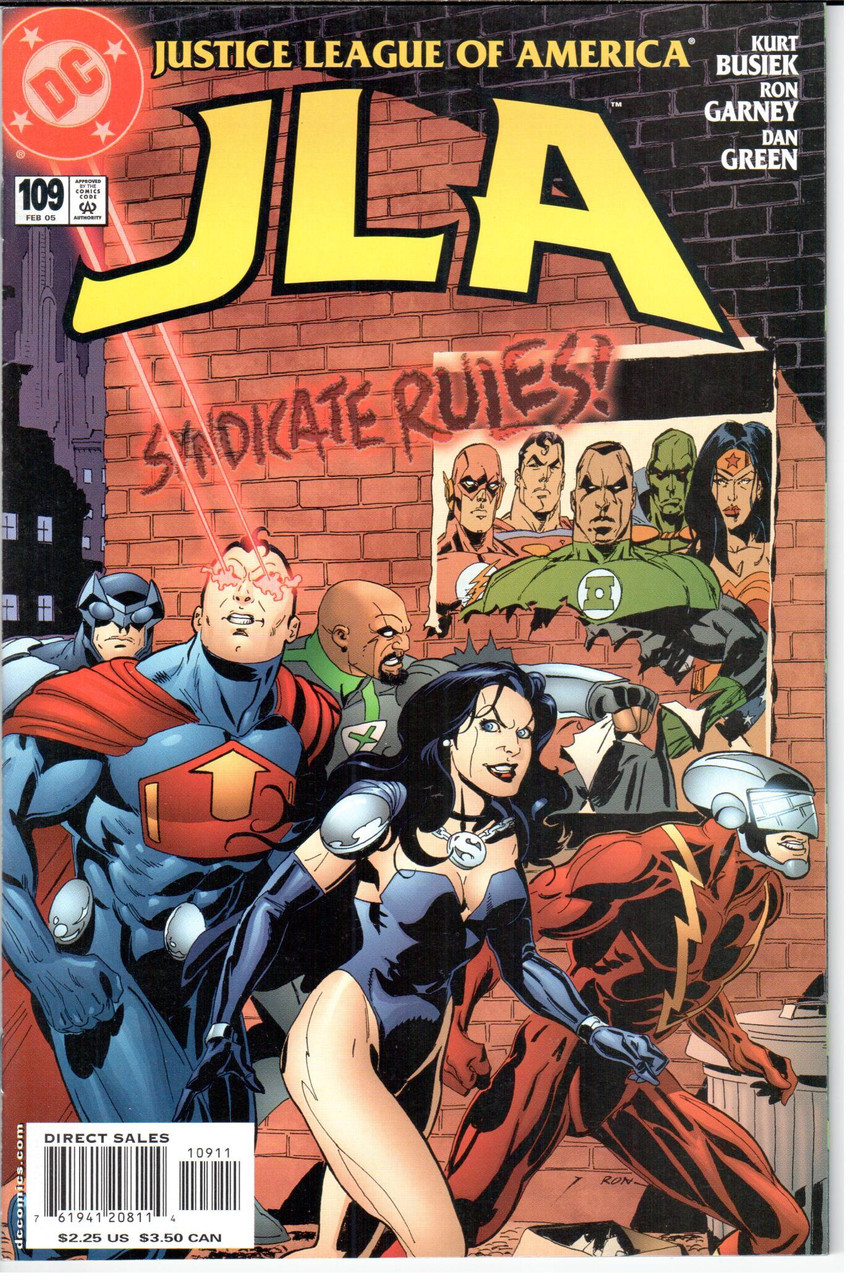 JLA (1997 Series) #109 NM- 9.2