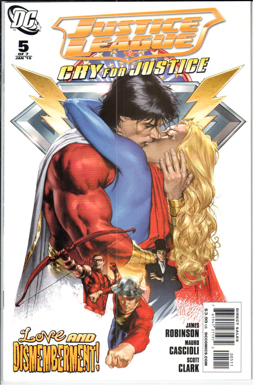 Justice League Cry for Justice #5 NM- 9.2