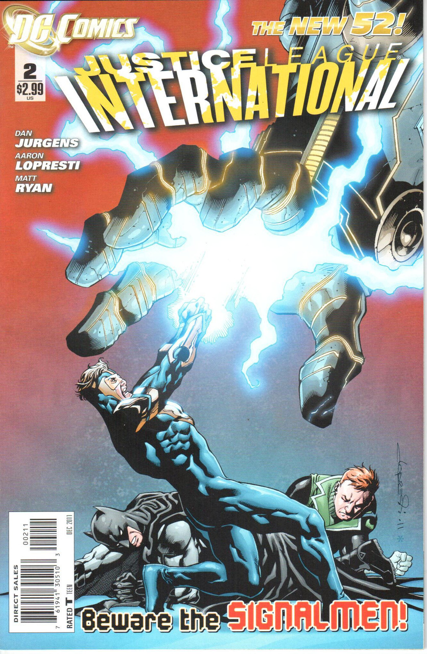 Justice League International (2011 Series) #2 NM- 9.2