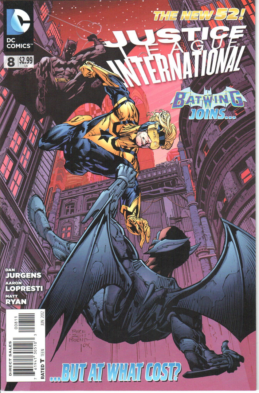 Justice League International (2011 Series) #8 NM- 9.2