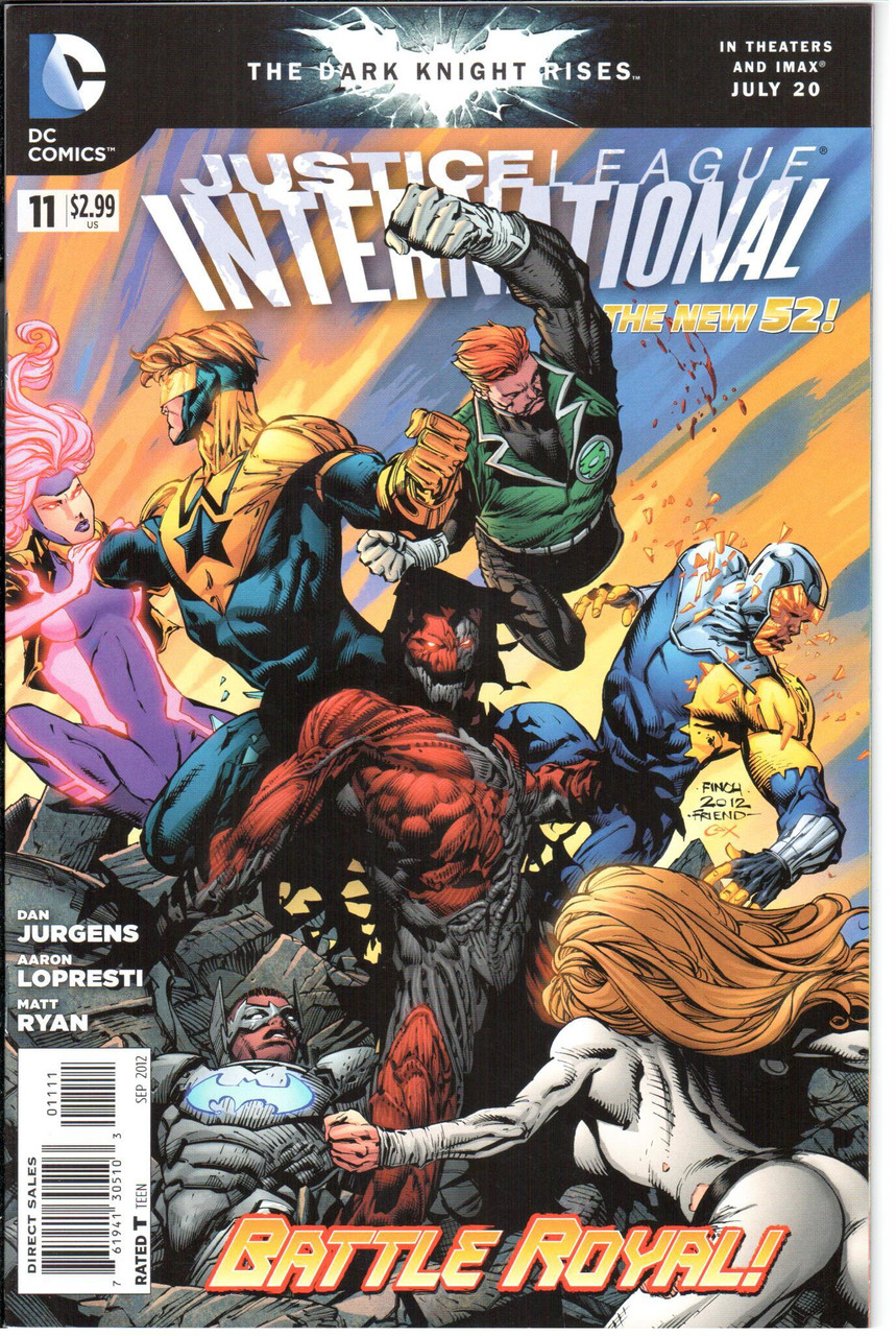 Justice League International (2011 Series) #11 NM- 9.2
