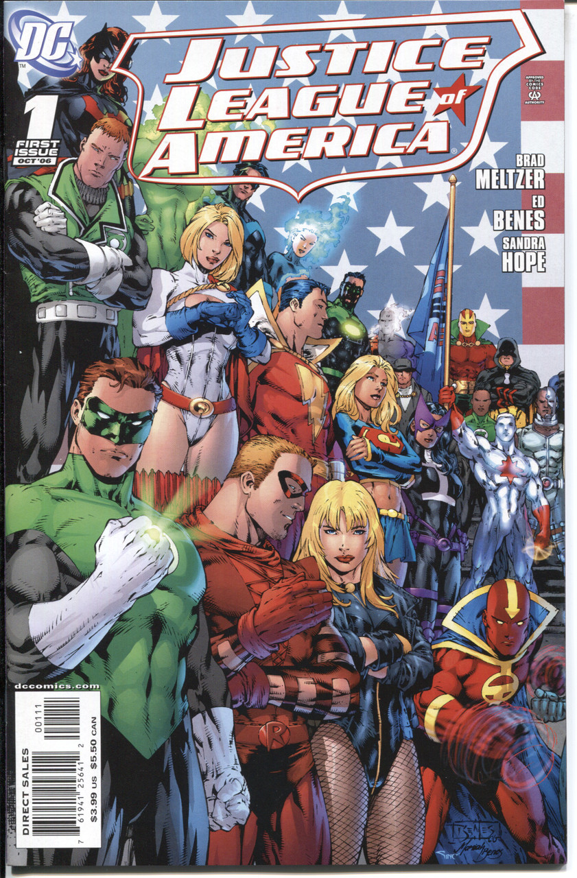 Justice League of America (2006 Series) #1A NM- 9.2