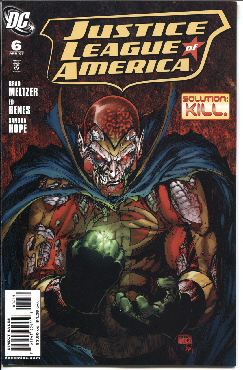 Justice League of America (2006 Series) #6 NM- 9.2