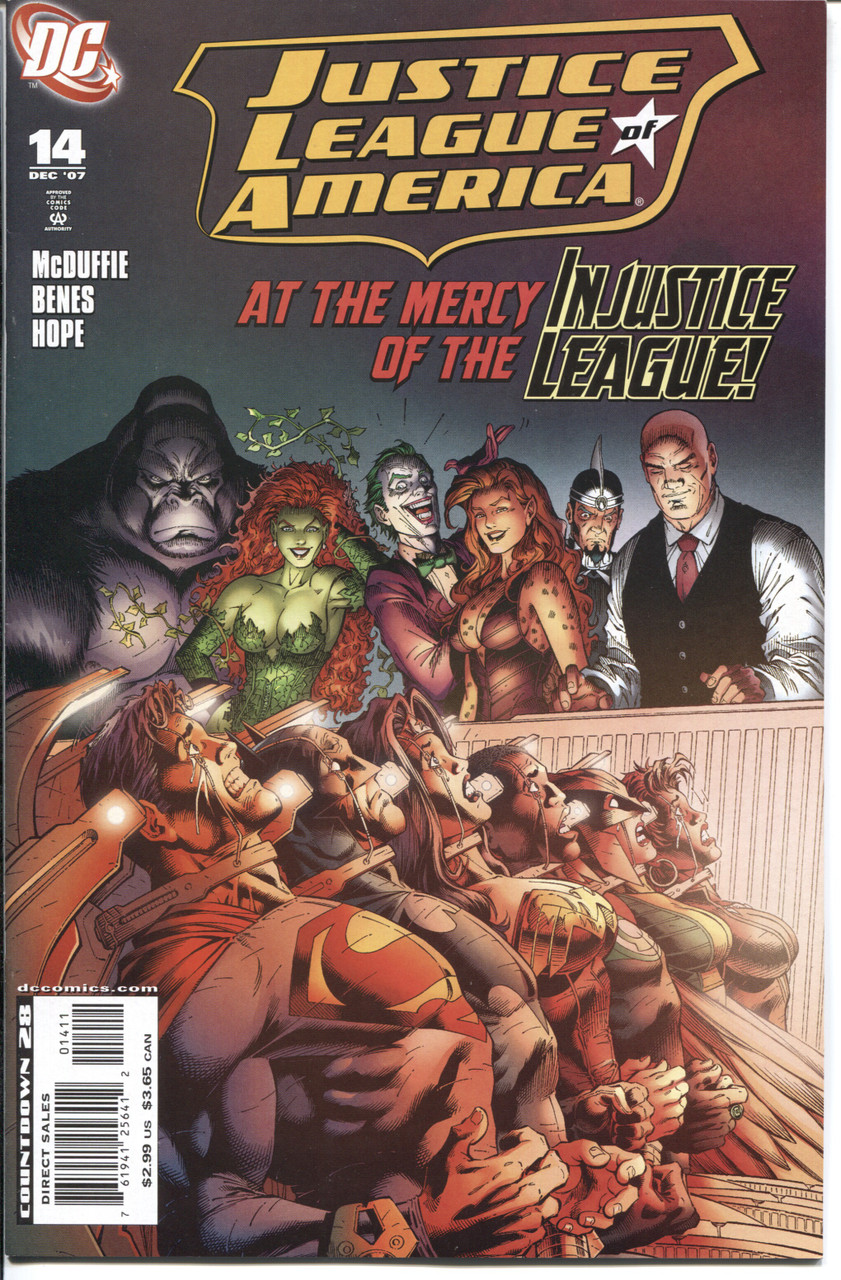 Justice League of America (2006 Series) #14 NM- 9.2