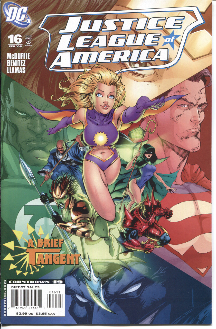 Justice League of America (2006 Series) #16 NM- 9.2