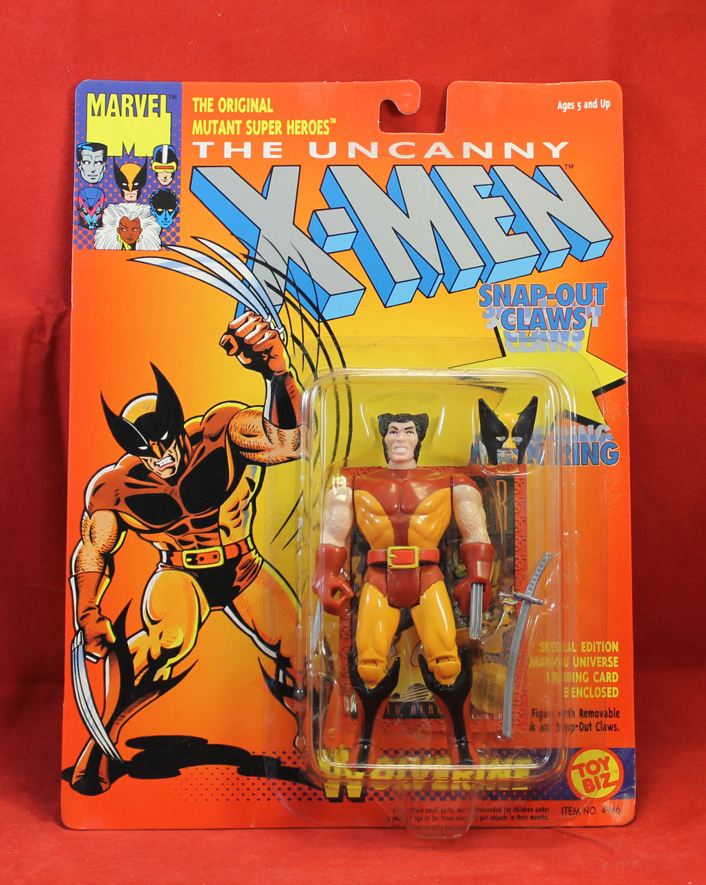 Uncanny X-Men - Action Figure - Wolverine Snap-out Claws