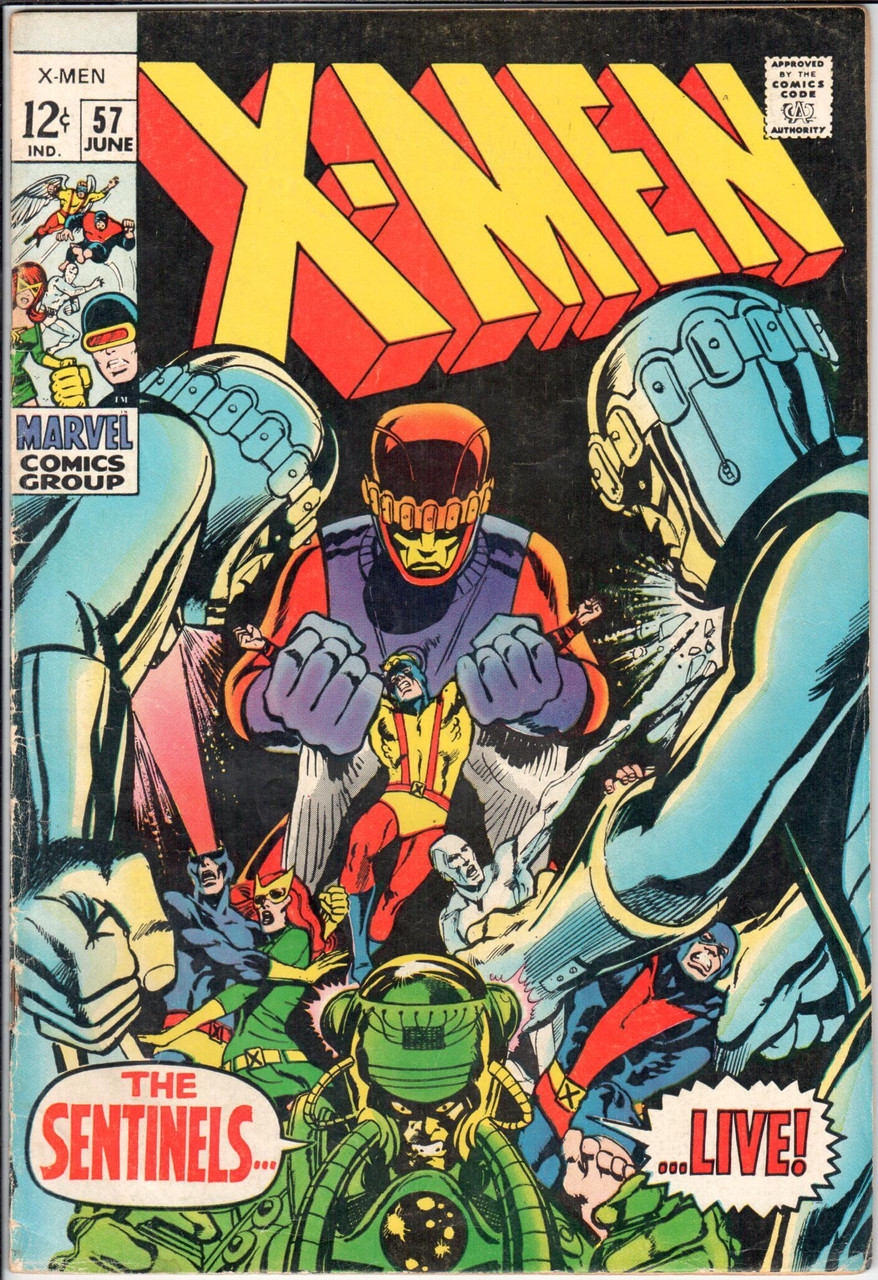 Uncanny X-Men (1963 Series) #57 GD/VG 3.0