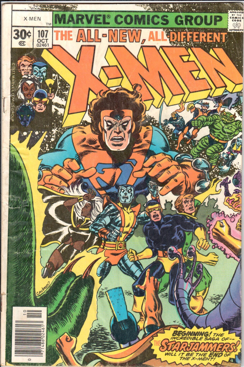 Uncanny X-Men (1963 Series) #107 VG- 3.5
