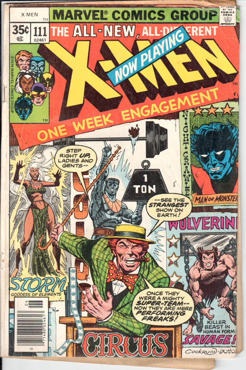 Uncanny X-Men (1963 Series) #111 GD- 1.8
