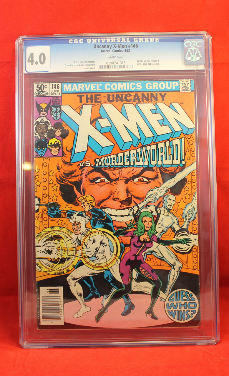 Uncanny X-Men (1963 Series) #146 CGC 0190741015 VG 4.0