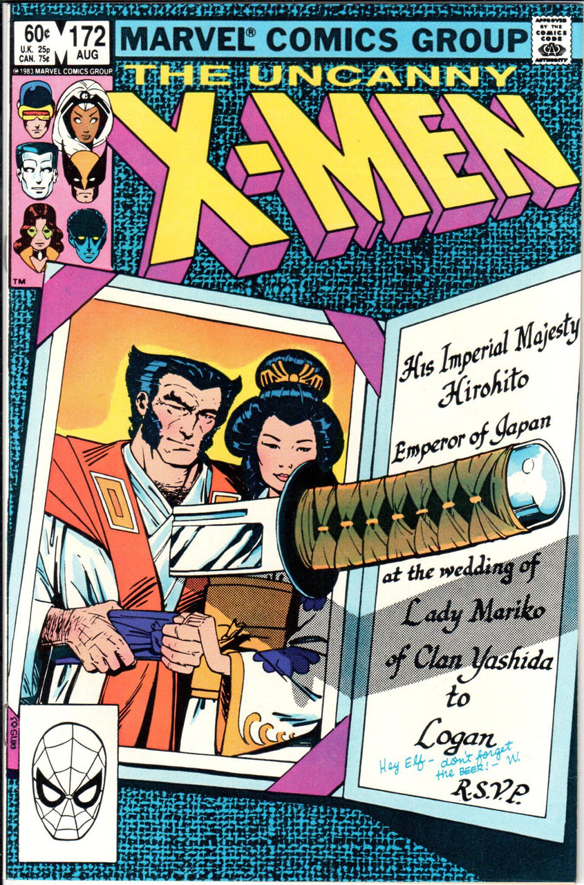 Uncanny X-Men (1963 Series) #171 VF+ 8.5