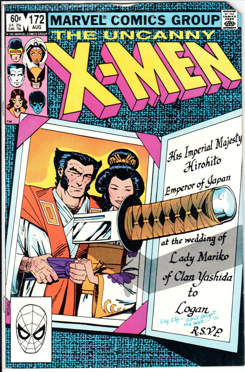 Uncanny X-Men (1963 Series) #172 FN- 5.5