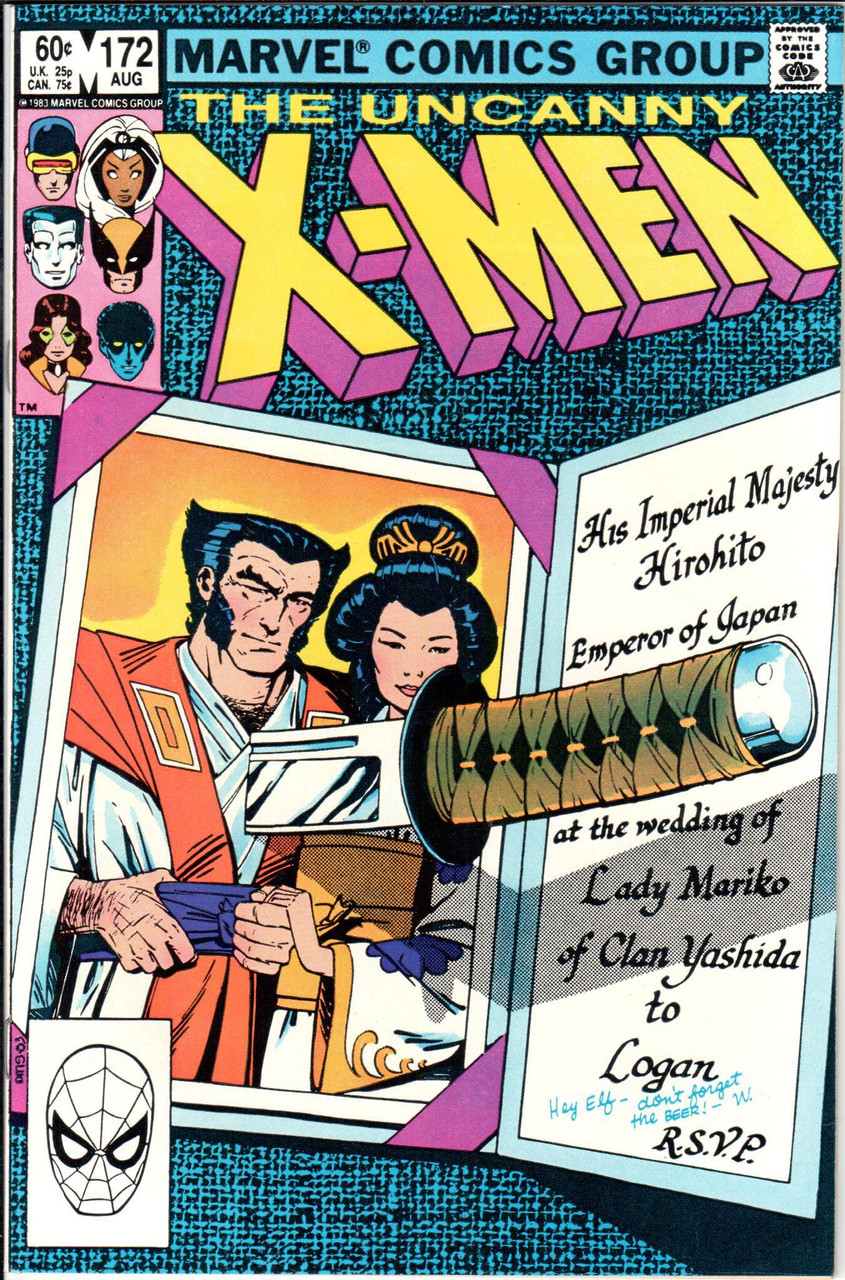Uncanny X-Men (1963 Series) #172 NM- 9.2