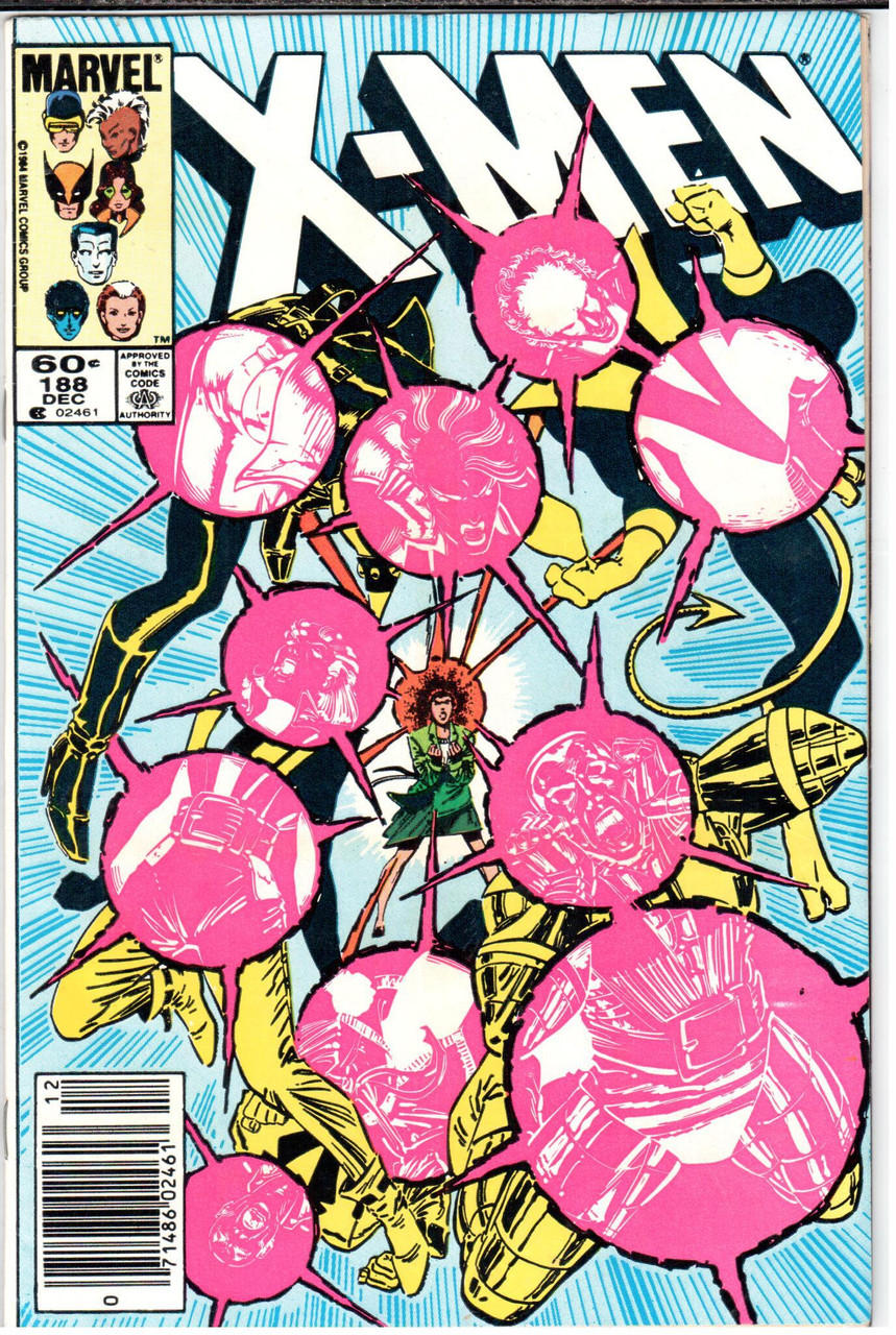 Uncanny X-Men (1963 Series) #188 Newsstand VF+ 8.5
