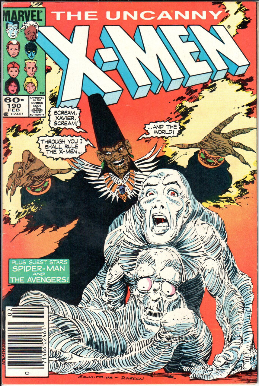 Uncanny X-Men (1963 Series) #190 Newsstand VF+ 8.5