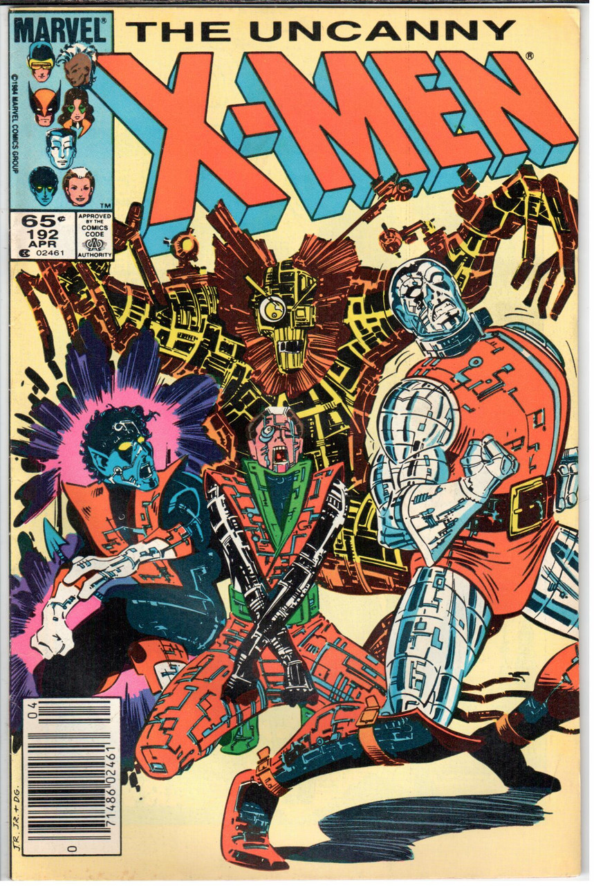 Uncanny X-Men (1963 Series) #192 Newsstand VF- 7.5