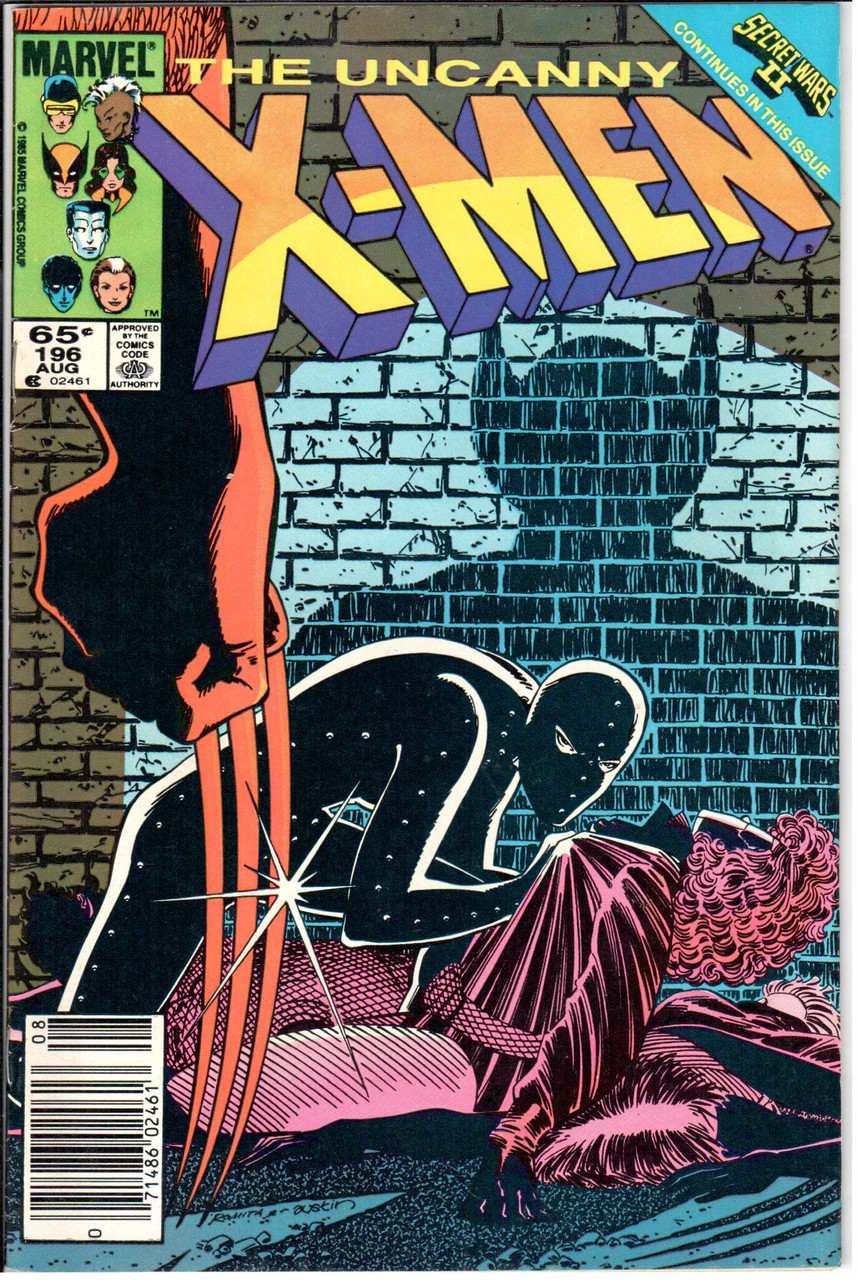 Uncanny X-Men (1963 Series) #195 Newsstand VF- 7.5