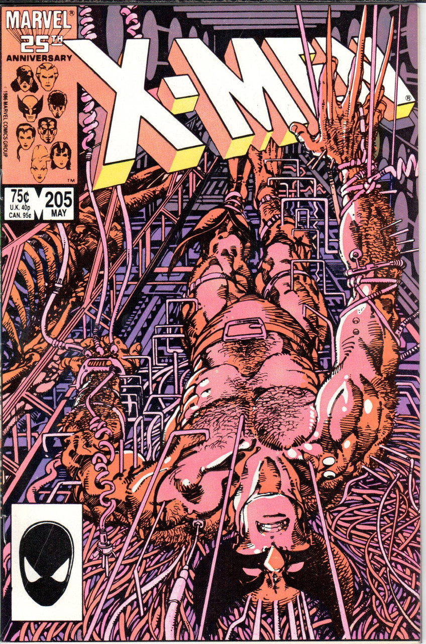 Uncanny X-Men (1963 Series) #205 VF- 7.5