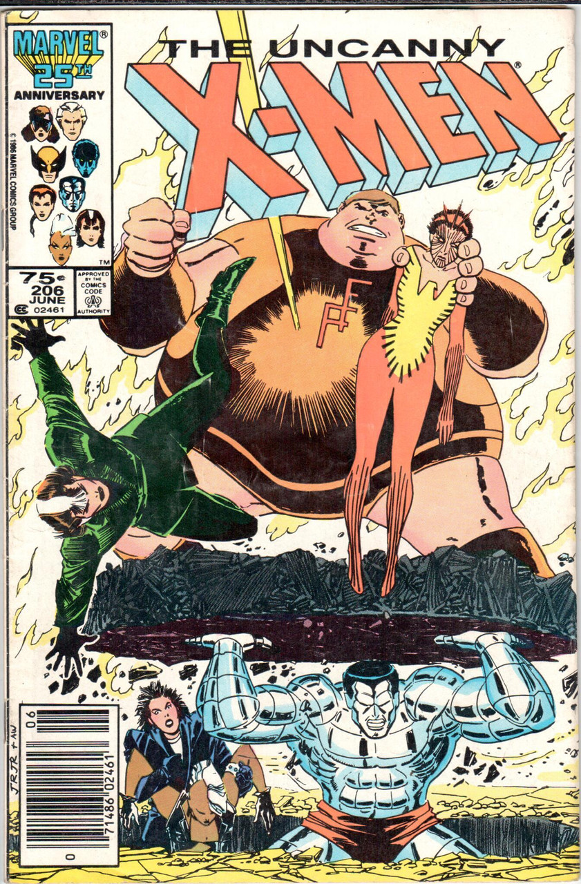 Uncanny X-Men (1963 Series) #206 FN/VF 7.0