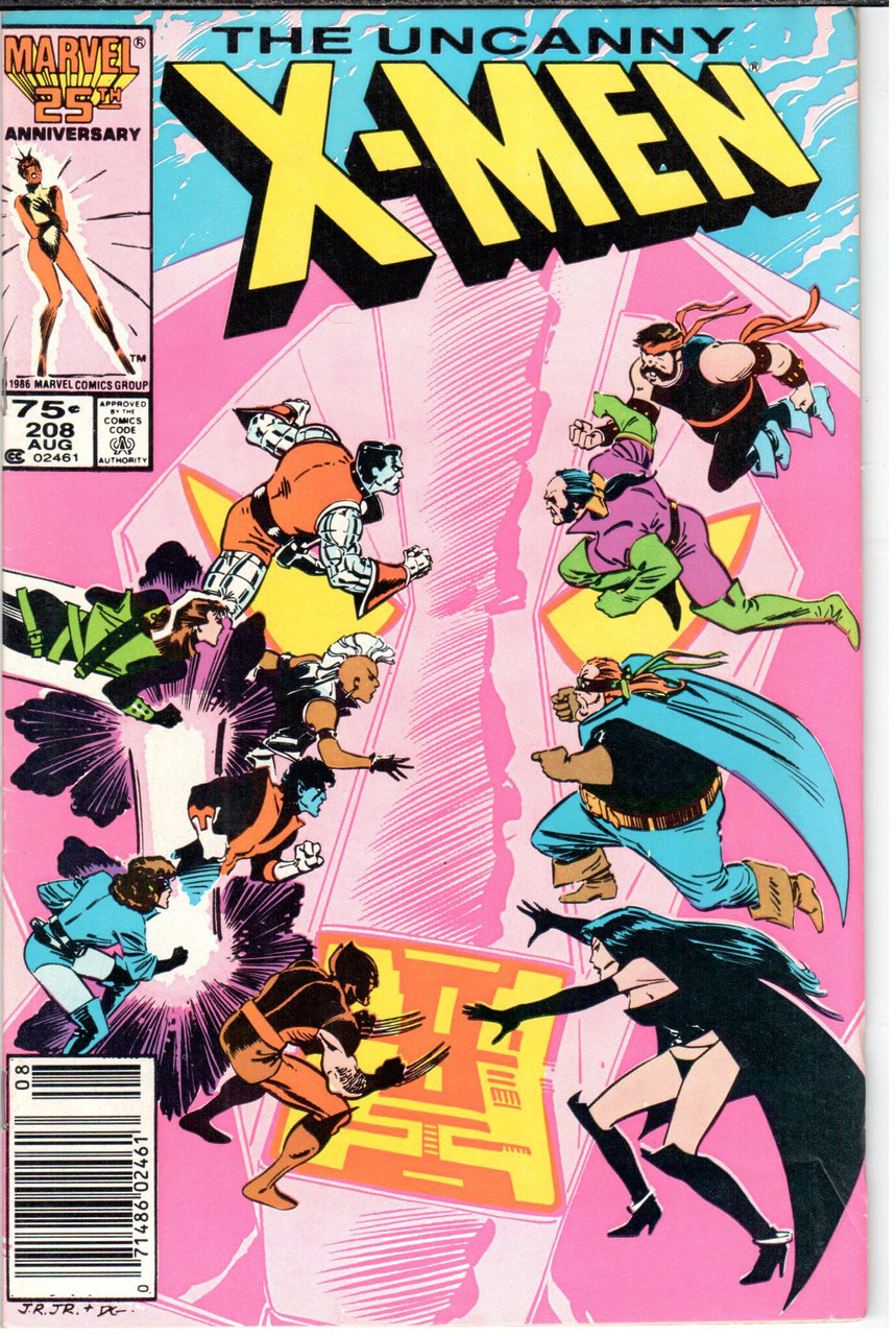 Uncanny X-Men (1963 Series) #208 Newsstand FN 6.0