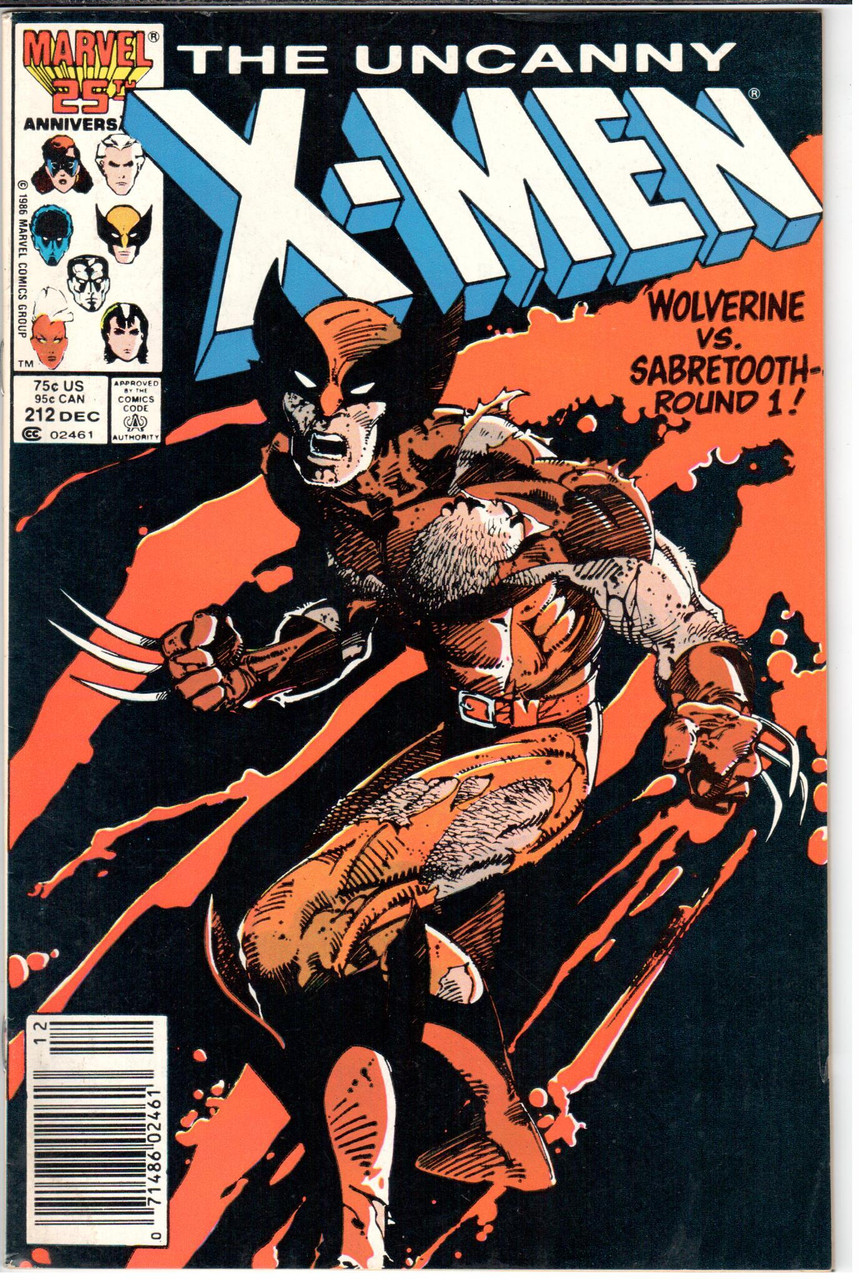 Uncanny X-Men (1963 Series) #212 VF+ 8.5