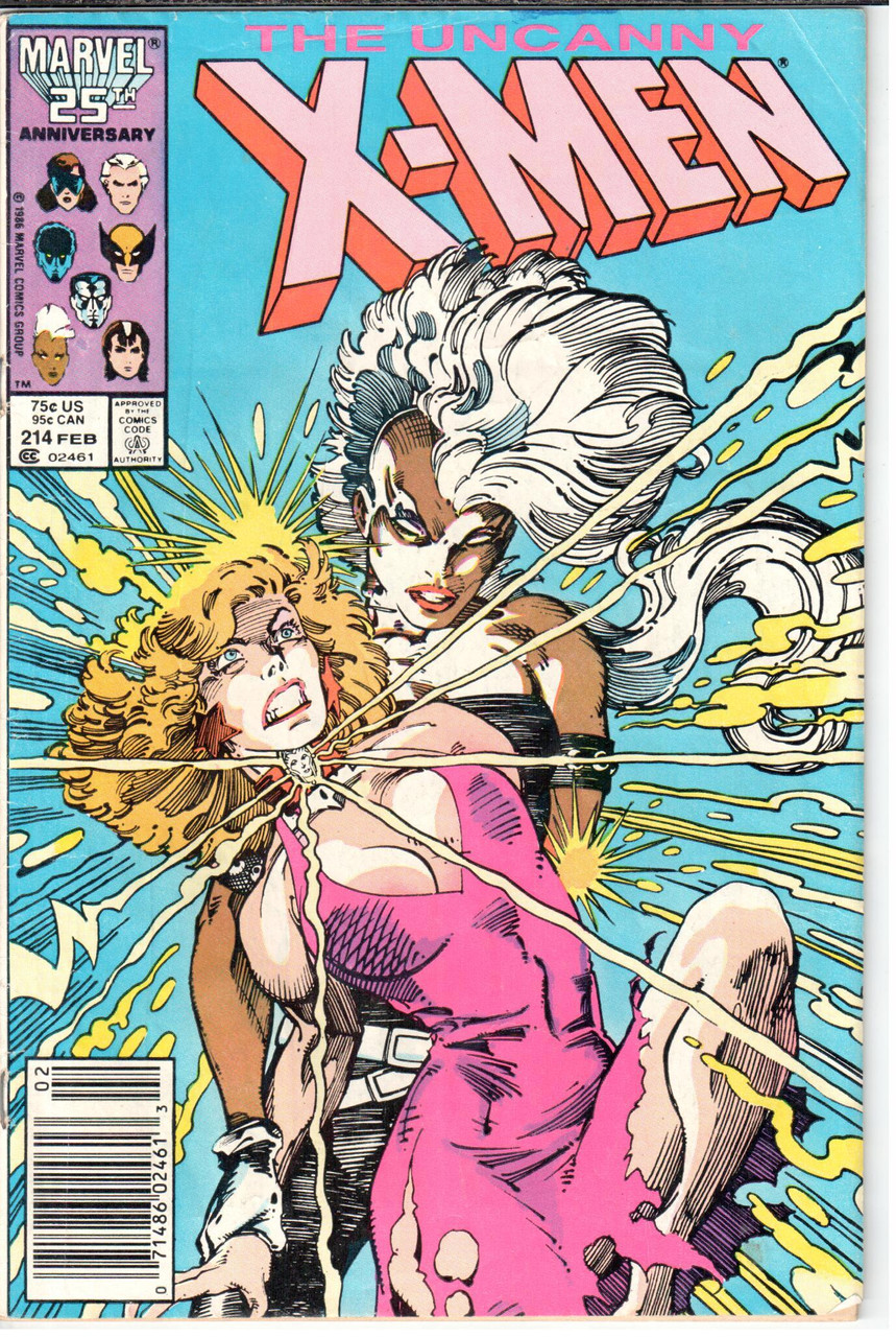 Uncanny X-Men (1963 Series) #214 FN- 5.5