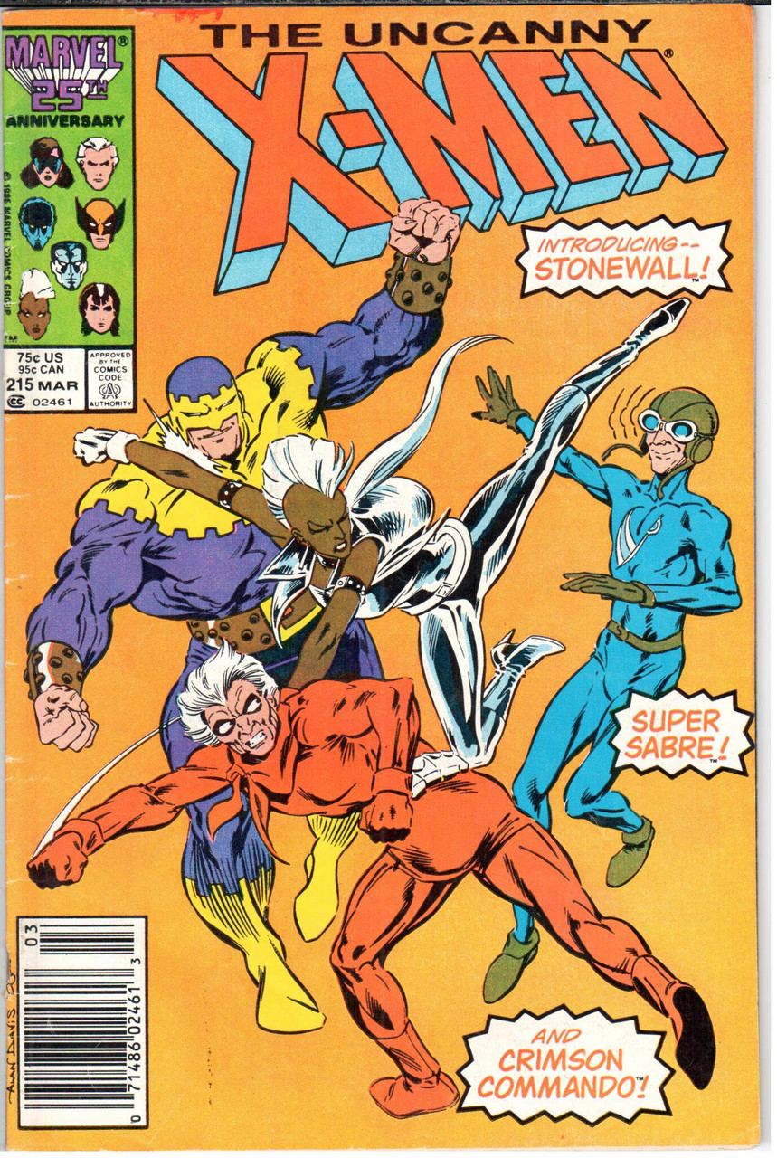 Uncanny X-Men (1963 Series) #215 FN+ 6.5