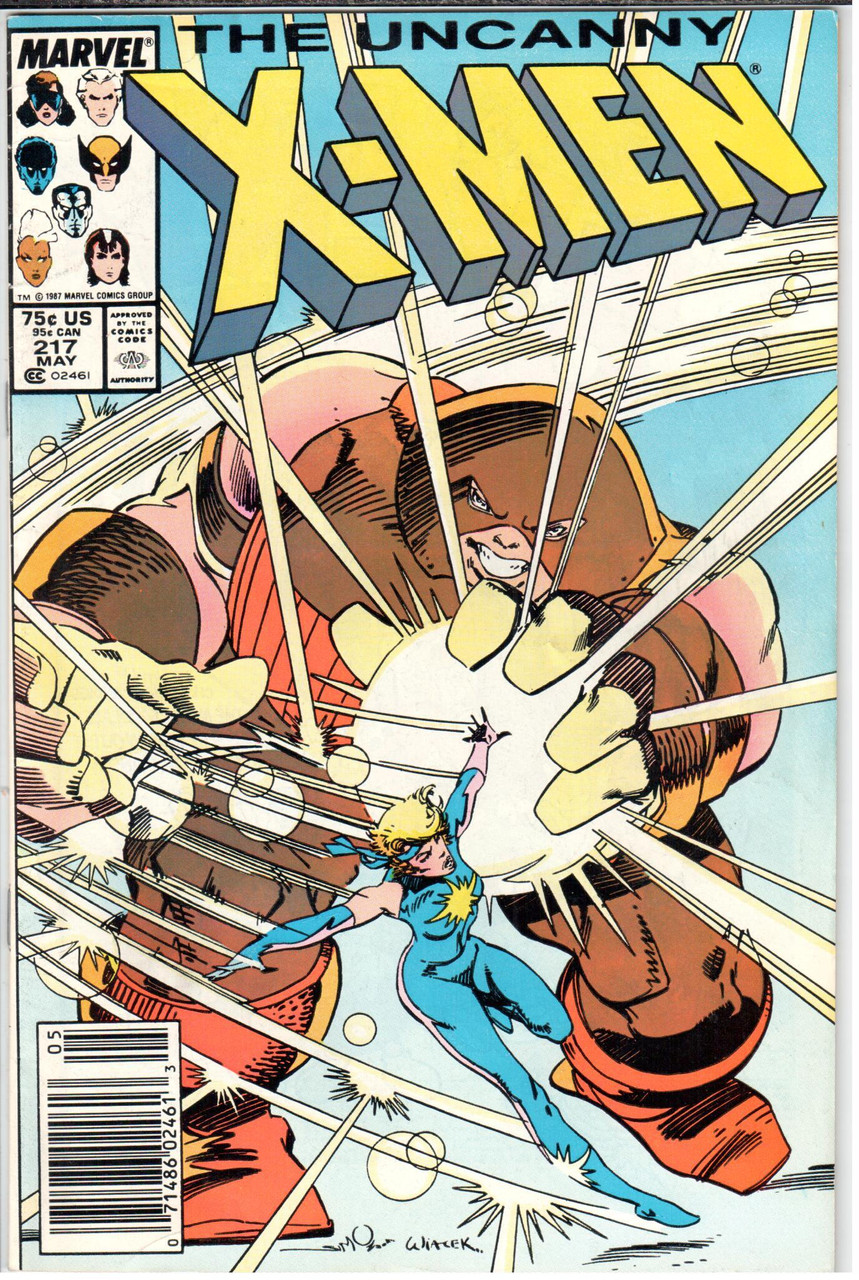 Uncanny X-Men (1963 Series) #217 Newsstand VF 8.0