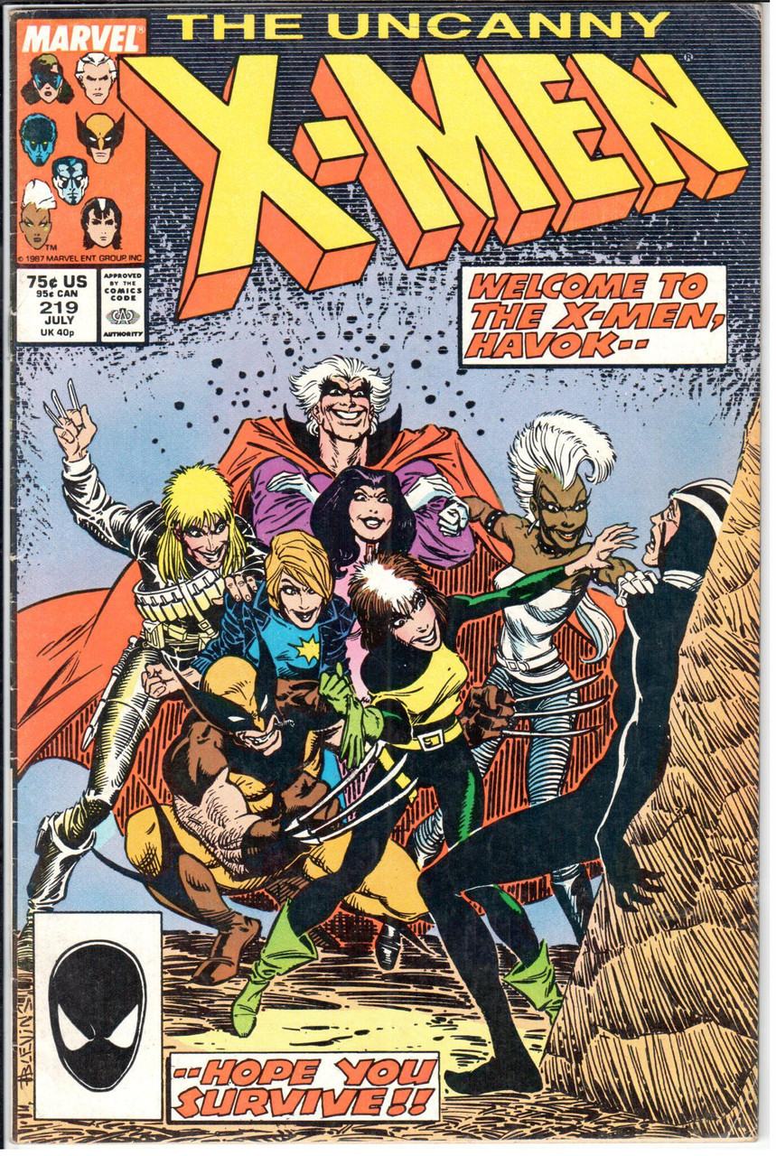 Uncanny X-Men (1963 Series) #219 VG+ 4.5