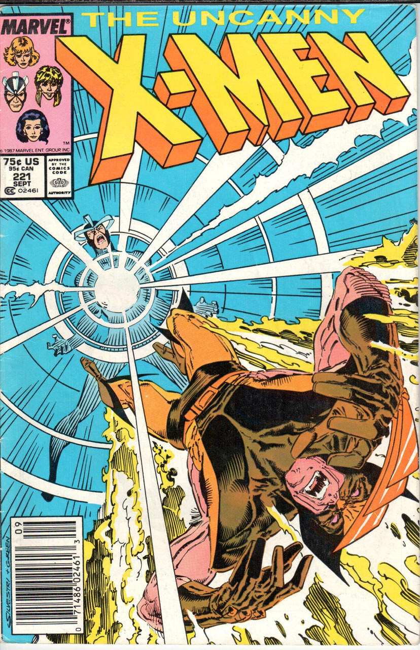 Uncanny X-Men (1963 Series) #221 VF- 7.5
