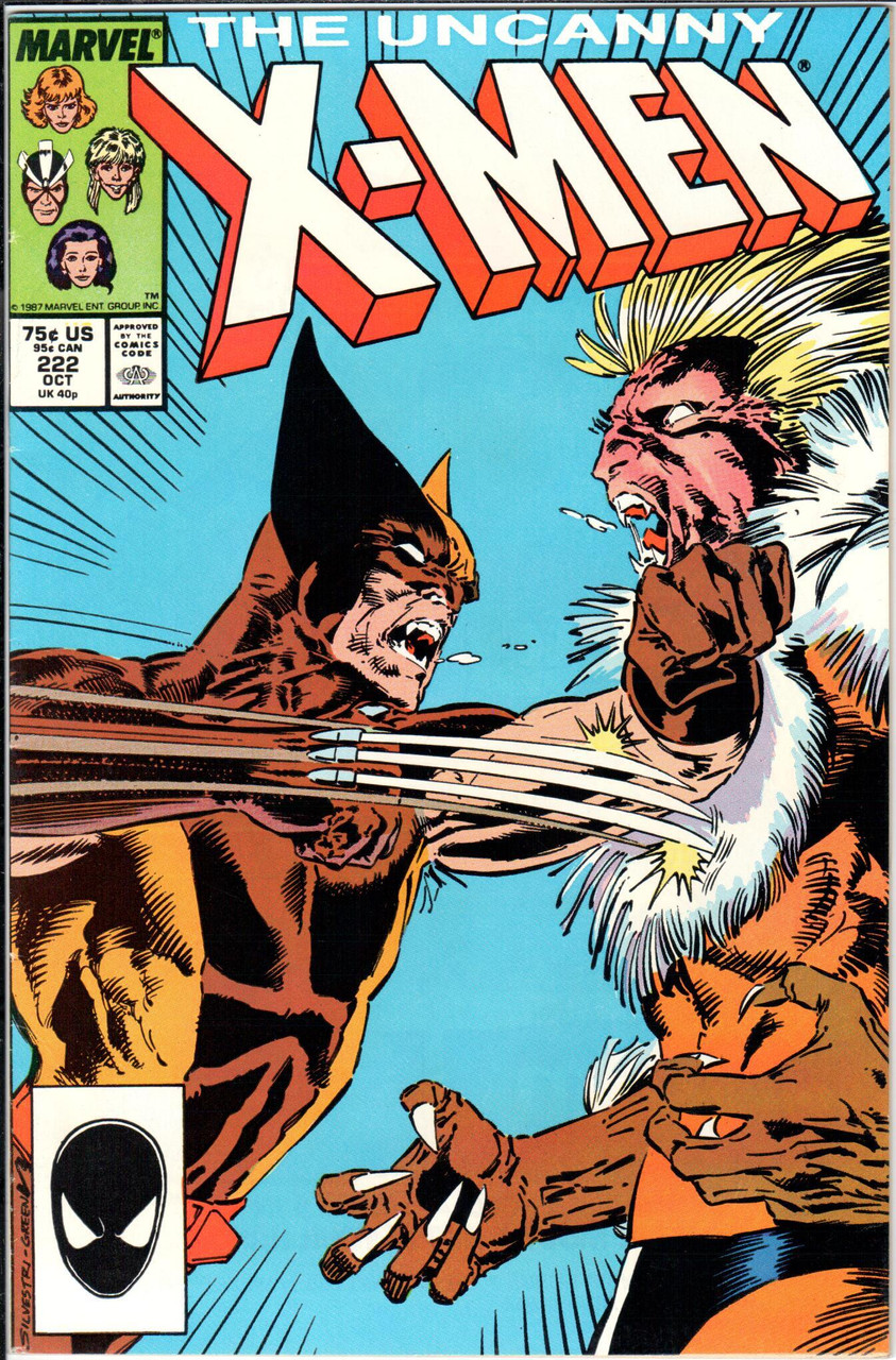 Uncanny X-Men (1963 Series) #222 NM- 9.2