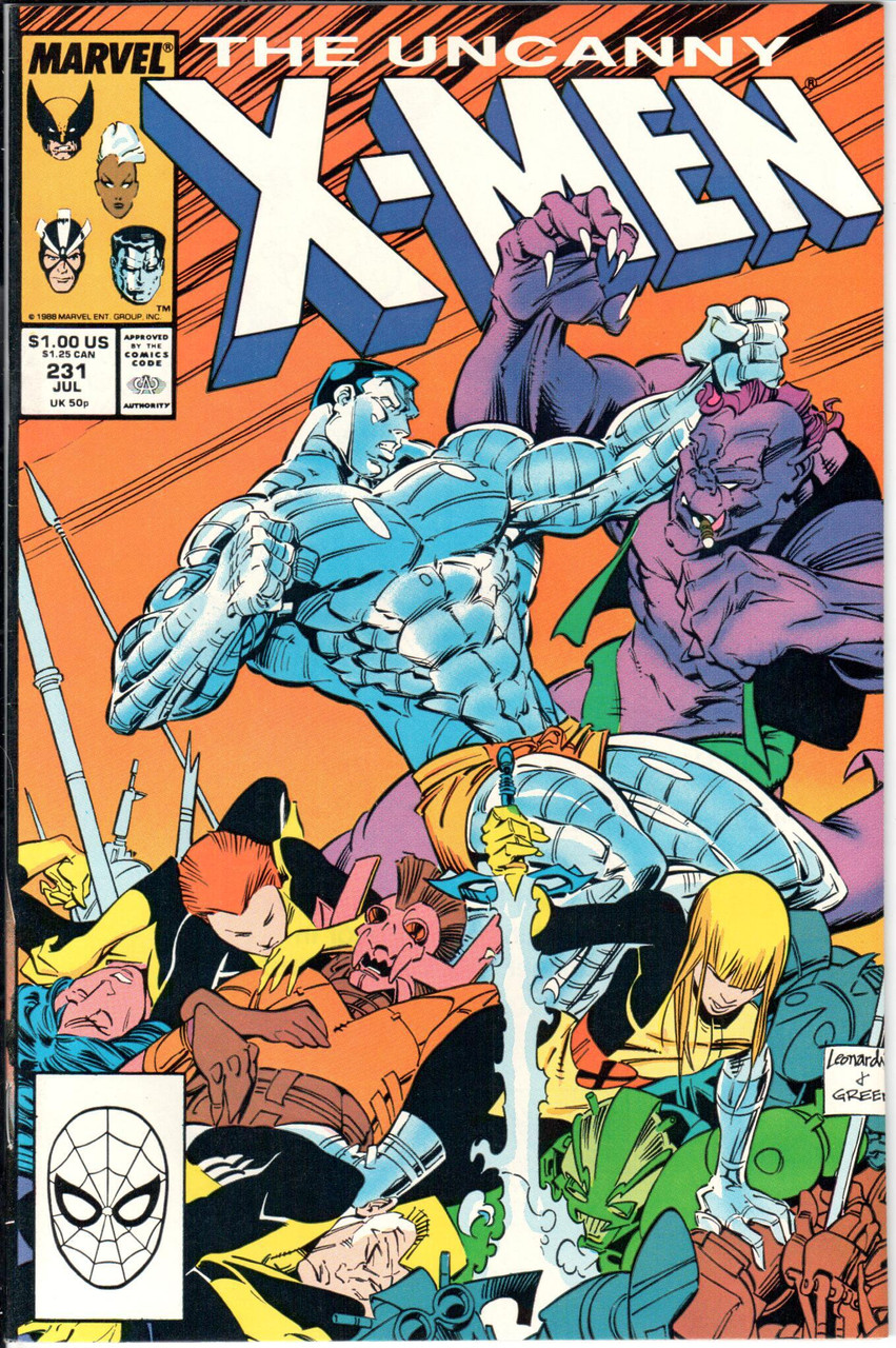 Uncanny X-Men (1963 Series) #231 VF+ 8.5