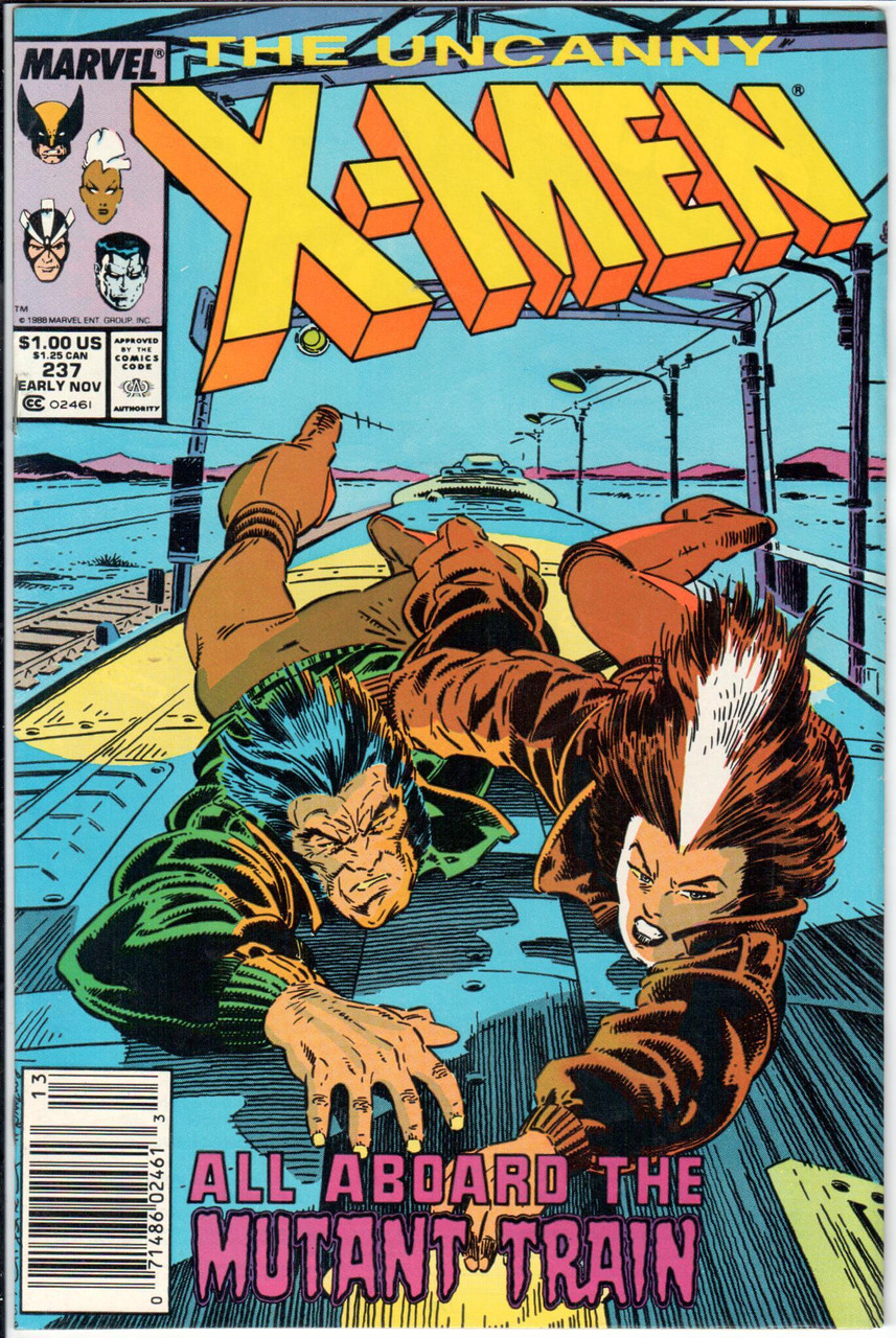 Uncanny X-Men (1963 Series) #237 Newsstand NM- 9.2