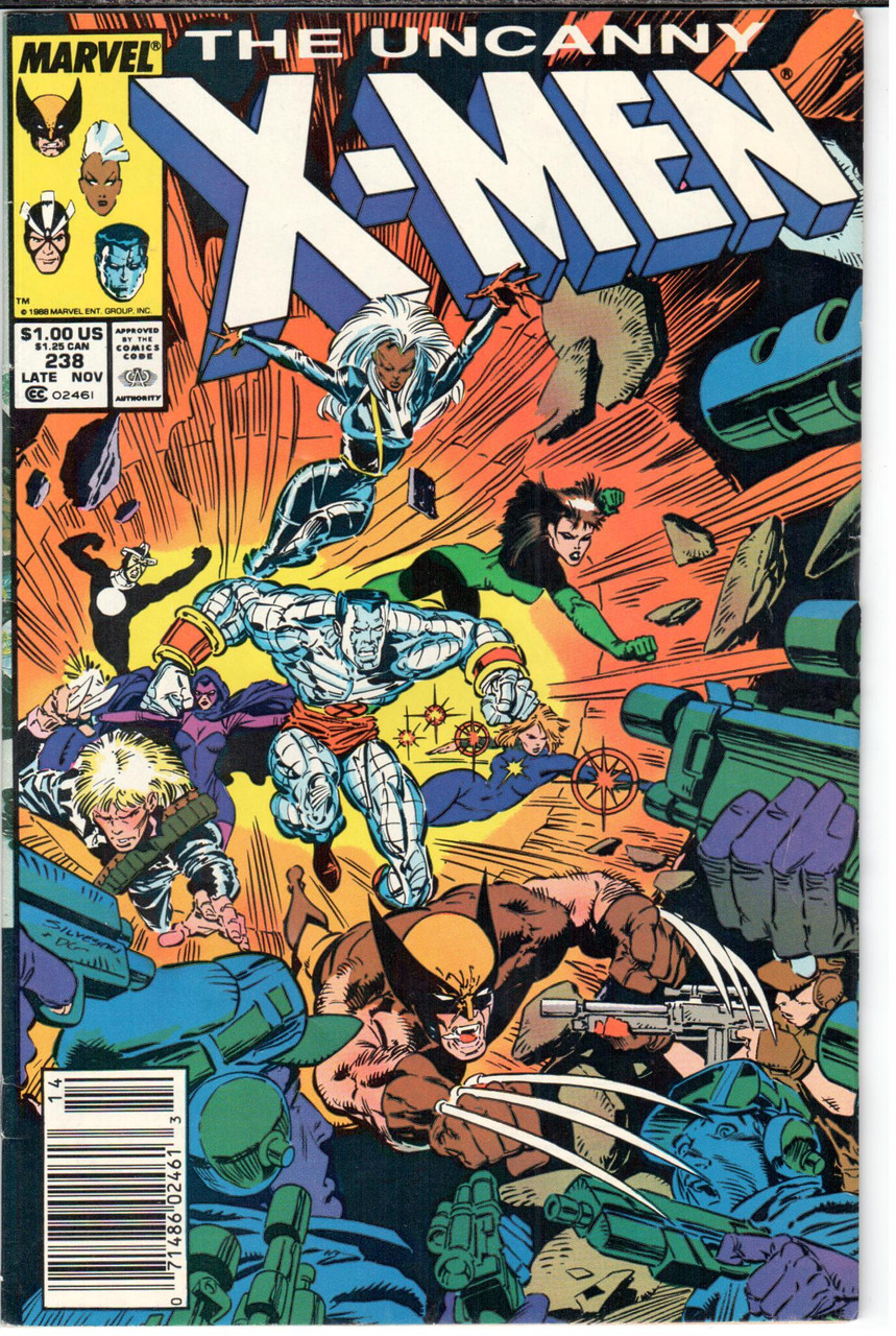 Uncanny X-Men (1963 Series) #238 Newsstand NM- 9.2