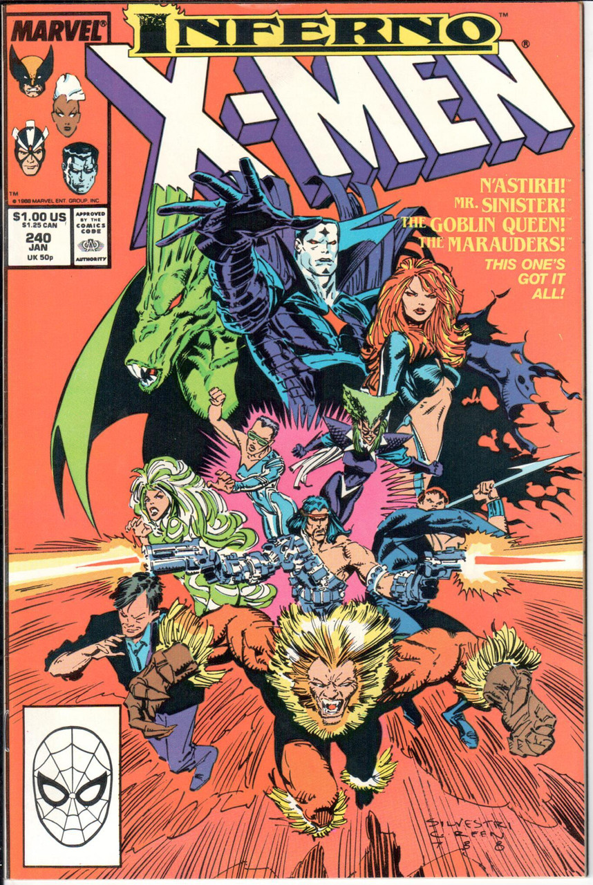 Uncanny X-Men (1963 Series) #240 NM- 9.2